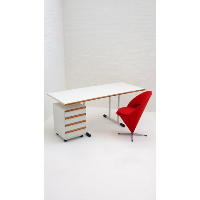Architect's Desk by Joe Colombo for Bieffeplast, 1970s, in Good conditions. Designed 1970 to 1979 This piece has an...