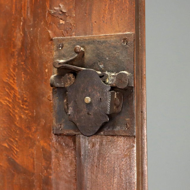 18th Century Walnut and Burl Walnut Trumeau, Italy For Sale - Image 4 of 14