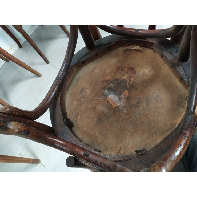 Bistro Chairs from Baumann, 1890s, Set of 12 For Sale - Image 13 of 18