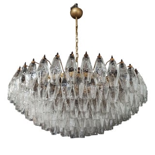 Antique Murano Glass Chandelier, 1990 For Sale