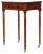 Small 19th Century Mahogany Writing Side Table Desk For Sale - Image 4 of 8