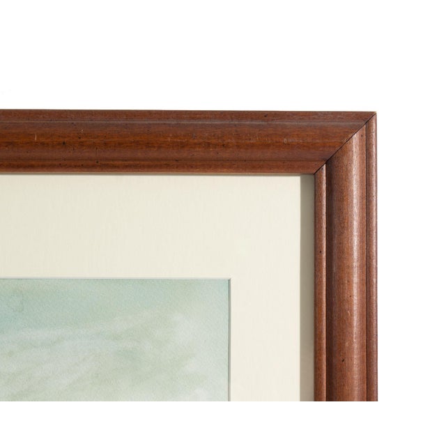 Watercolor Seascape Painting by Bill Abell For Sale - Image 4 of 6