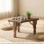 Dimensions: 16.5" W x 19" D x 12" H This piece is handcrafted by artisans using basic hand tools. Due to the nature of...