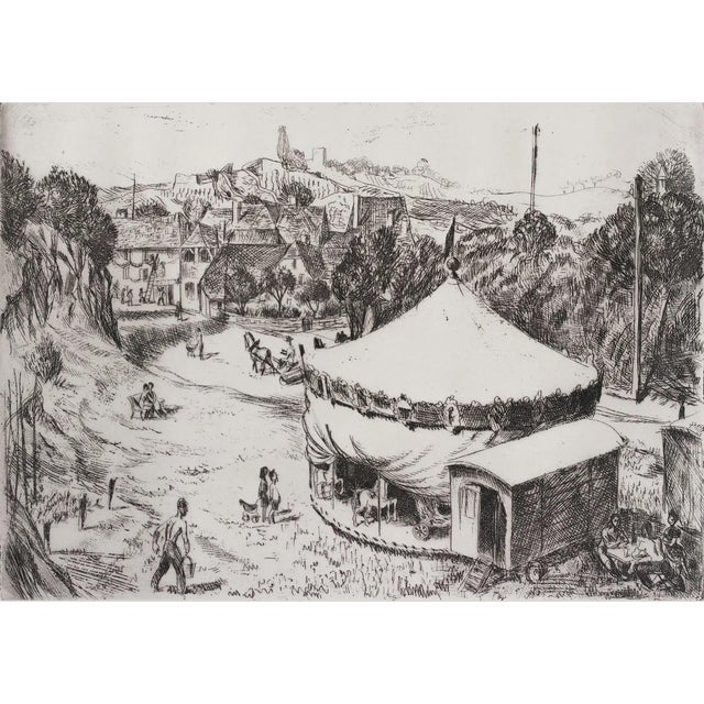 Marcel North, Untitled (Carousel), 1950s, Lithograph For Sale