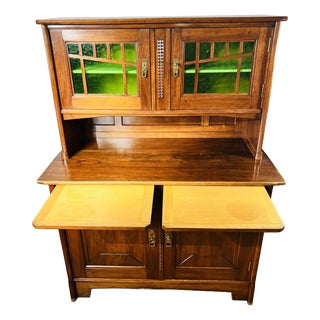 German Art Nouveau Cupboard from Nic. Eckel Furniture Factory, 1890s For Sale