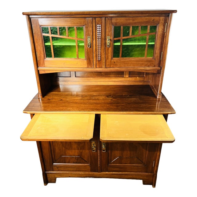 German Art Nouveau Cupboard from Nic. Eckel Furniture Factory, 1890s For Sale