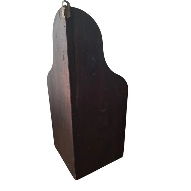 A delightful and rare small corner cupboard, salvaged from a disused chapel in the french pyrenees during demolition....