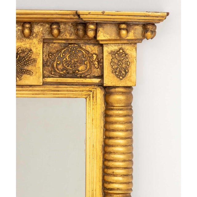 American American Giltwood Framed Mirror For Sale - Image 3 of 7