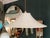 Gold Wall Lamp with Adjustable Arm and Fabric Shade, Italy, 1950s For Sale - Image 8 of 10