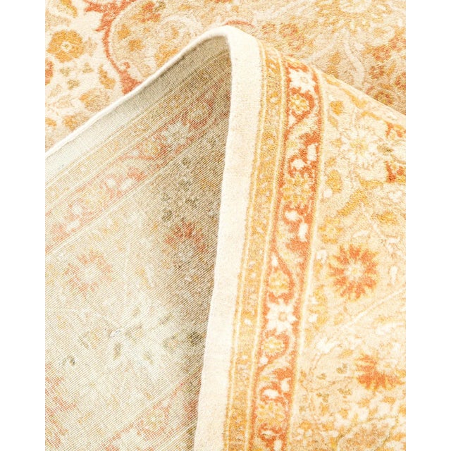 Mogul, One-of-a-Kind Hand-Knotted Area Rug - Ivory, 6' 3" x 9' 1" For Sale In New York - Image 6 of 8