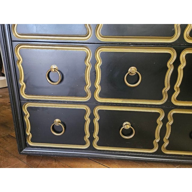 Dorothy Draper Espana Style Hollywood Regency Chest Dresser For Sale - Image 16 of 16