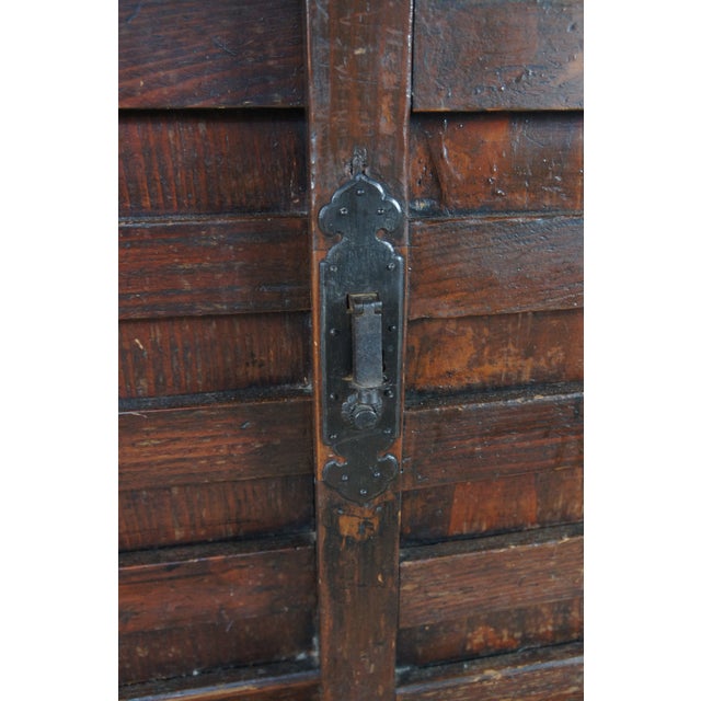 Mid 20th Century Vintage Japanese Todana Tansu Storage Cabinet Console Chest Nightstand Side Table For Sale - Image 5 of 12