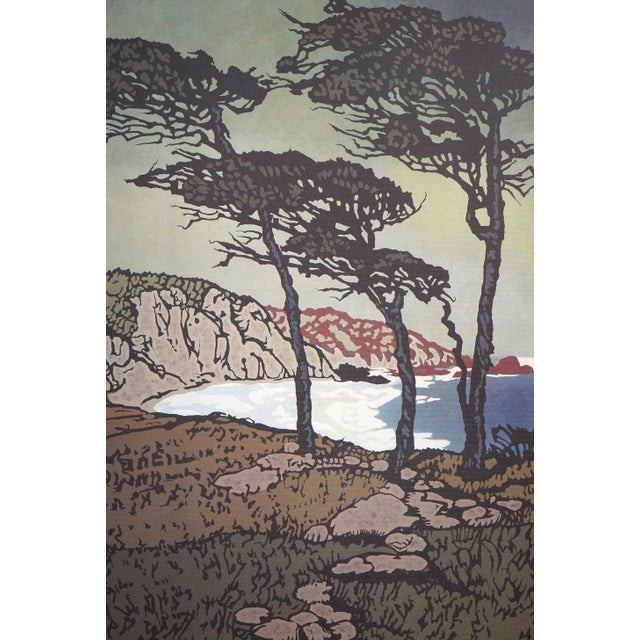 Brown Set of 3 Mission Oak Framed Arts & Crafts Prints For Sale - Image 8 of 12
