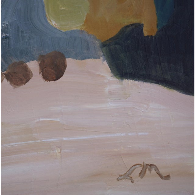 "Almost There" Contemporary Abstract Landscape Painting by Laurie MacMillan, Framed For Sale In Los Angeles - Image 6 of 7
