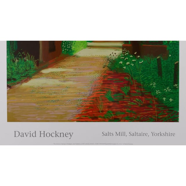 Path Through the Forest Poster after David Hockney For Sale - Image 4 of 6