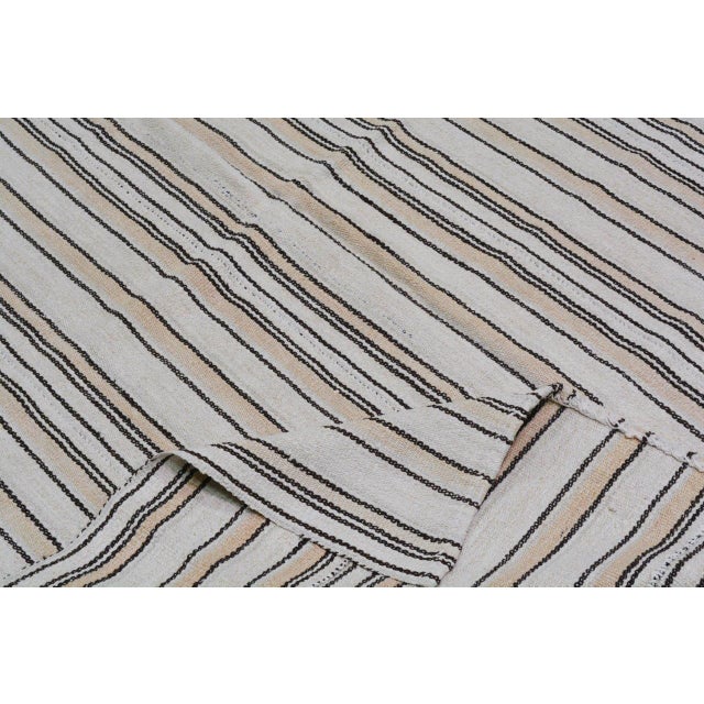 Vintage Turkish Hand Knotted Flatweave Kilims, 4'5x6' For Sale - Image 4 of 4