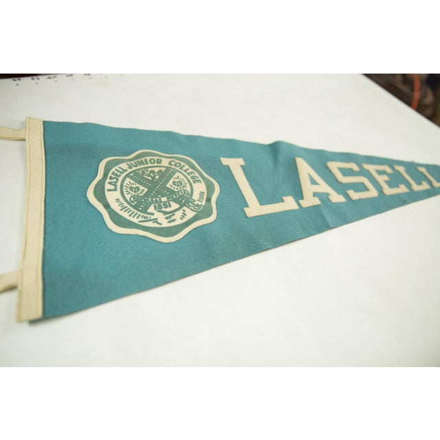 Vintage Lasell Junior College Felt Flag Pennant Chairish