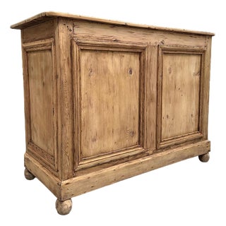 Fir Counter, Early 20th Century For Sale