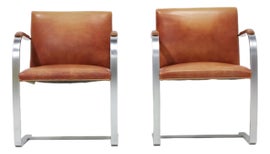 Example of Mies Van der Rohe Chair and Ottoman Sets