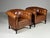 Vintage Club Chairs in Sheepskin Leather, Set of 2 For Sale - Image 9 of 18