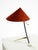 Large Mid-Century Modern Tripod Brass Table Lamp with Fabric Shade from Kalmar, 1950s For Sale - Image 13 of 18