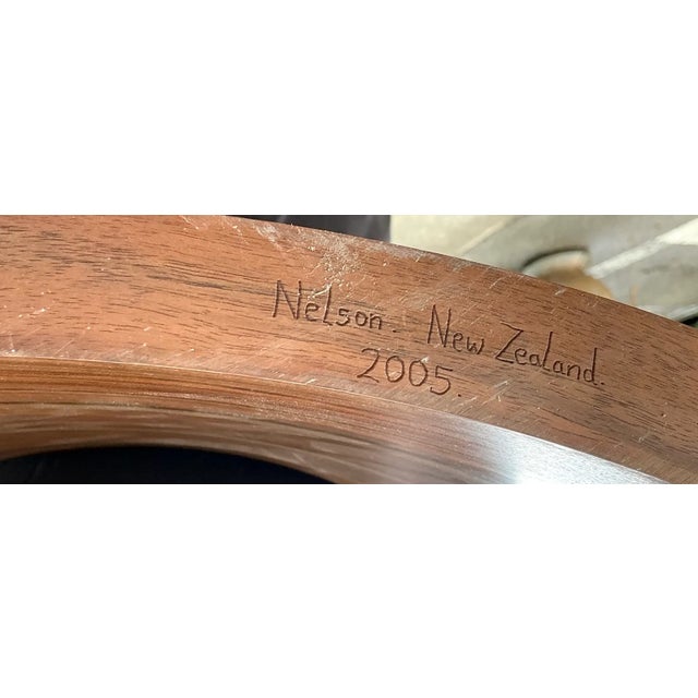 Wood Vintage Hand Made Cyclone Coffee Table For Sale - Image 7 of 13