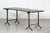 19th Century Iron & Pine Trestle Table, 1890s For Sale - Image 15 of 17