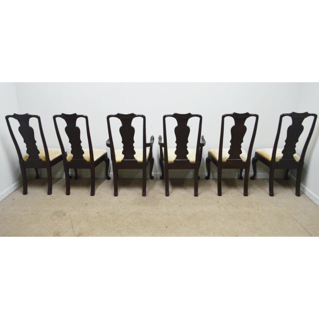 Henredon Dining Chairs Set of 6 For Sale - Image 10 of 12