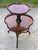 Mid 20th Century Vintage French Style Two Tier Table Dessert Parlor With Inlays For Sale - Image 5 of 17