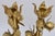 Gold Vintage Italian Gold Gilded Tole Candlesticks For Sale - Image 8 of 11