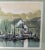 Mid-Century Chinese Woodblock Print of a Harbor by Zhou Zinghua For Sale - Image 4 of 9
