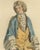 Jefferys, French Man of Quality in 1700 in a Blue Coat, Jefferys Costume Plate, 1757, Engraving For Sale - Image 4 of 9