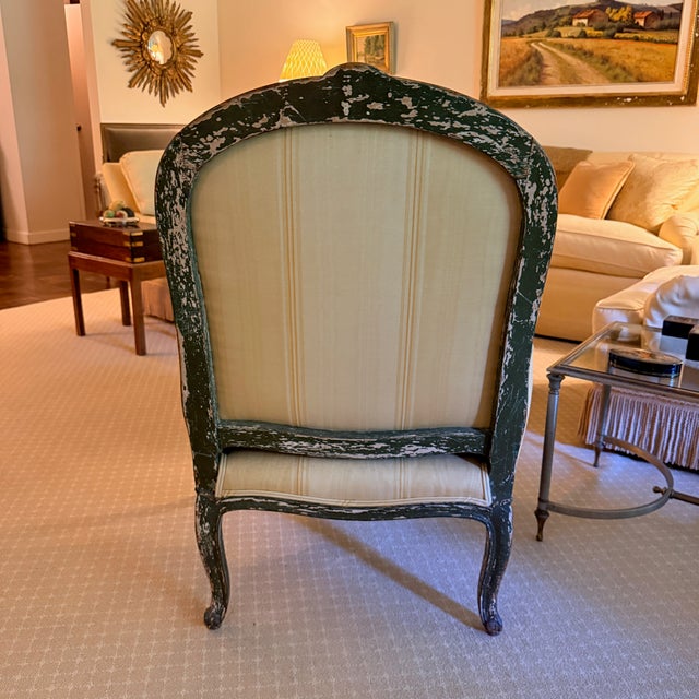 Brunschwig & Fils Antique Brunschwig Bergère For Sale - Image 4 of 7