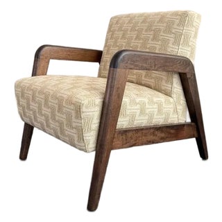 1950s Mid-Century Modern Thonet Armchair Attributed to Russel Wright For Sale