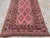 1990s Maimana Kilim Gallery Rug, Handwoven Wool, 8x16, Rose & Chocolate For Sale - Image 5 of 11
