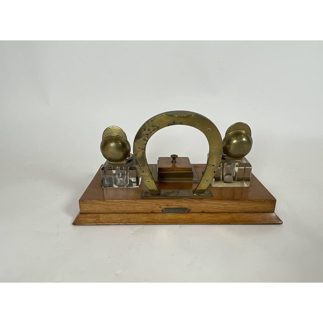 Yachtsman and Horseman Arthur Curtiss James Desk Set For Sale - Image 11 of 11