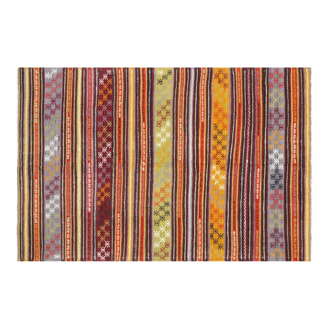 1960s Turkish Kilim For Sale