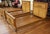 Wood Pair of 1920's Era Oak French Louis XVI Oak European Small Double Beds For Sale - Image 7 of 7