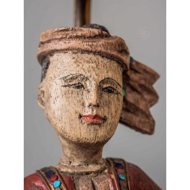 Brown Indian Wall Lamps, Set of 2 For Sale - Image 8 of 18