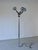 Black Space Age Chrome 3-Arm Floor Lamp, Italy, 1970s For Sale - Image 8 of 8