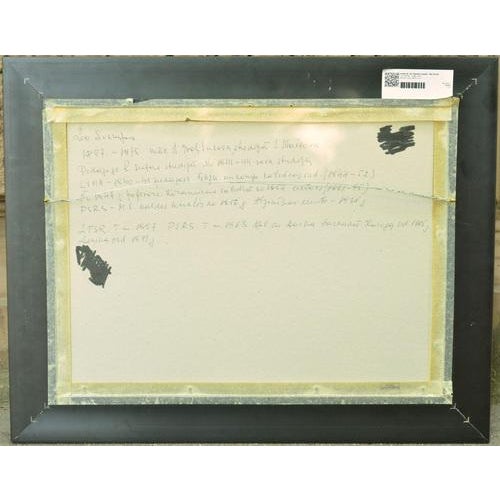 Modern Farm, 20th Century, Oil on Board, Framed For Sale - Image 3 of 4