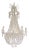 Empire Style Crystal Chandelier For Sale