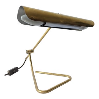 Mid-Century Brass Table Lamp from OMI, Germany, 1970s For Sale