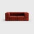 Not Yet Made - Made To Order Curt Modular Set - Flexible 2-Seater with Armrests - Dama - 0058 (Red) by Ambivalenz, Set of 7 For Sale - Image 5 of 5