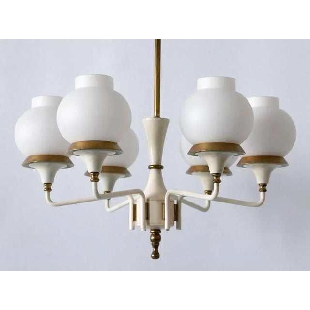 1950s Mid-Century Modern Tulipan Pendant Lamp from Kaiser, 1950s For Sale - Image 5 of 18