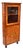 Antique Baroque Corner Glass Cabinet, 1820s For Sale