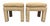 Pair Parsons Style Pillow Top Stools For Sale - Image 4 of 6