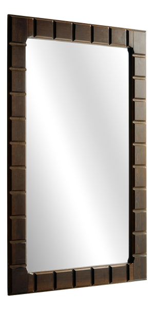 Pinewood Framed Mirror, 1960s