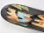 Black Mid-Century Deruta Italian Hand-Painted Ceramic Abstract Art Platter, 9" For Sale - Image 8 of 11