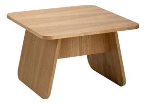 Oak Veneer Oiled Momoko Side Table from Emko